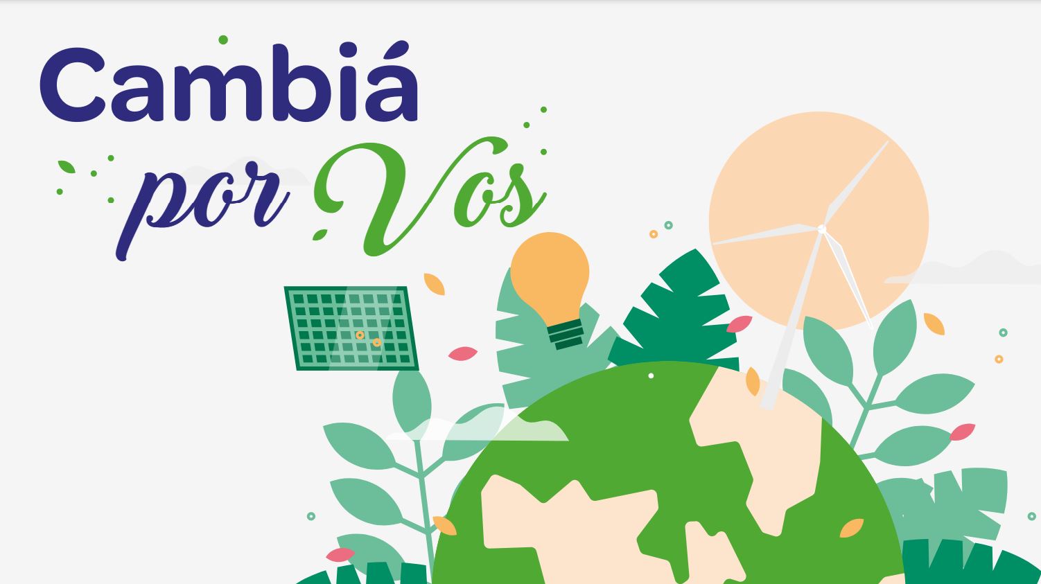 5 de junio Día Mundial del Medio Ambiente: #CambiáPorVos